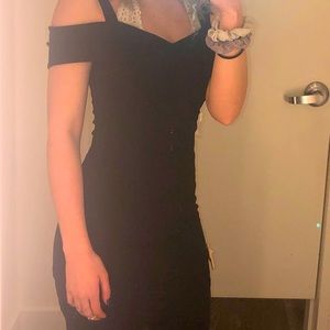 charlotte russe short black dress